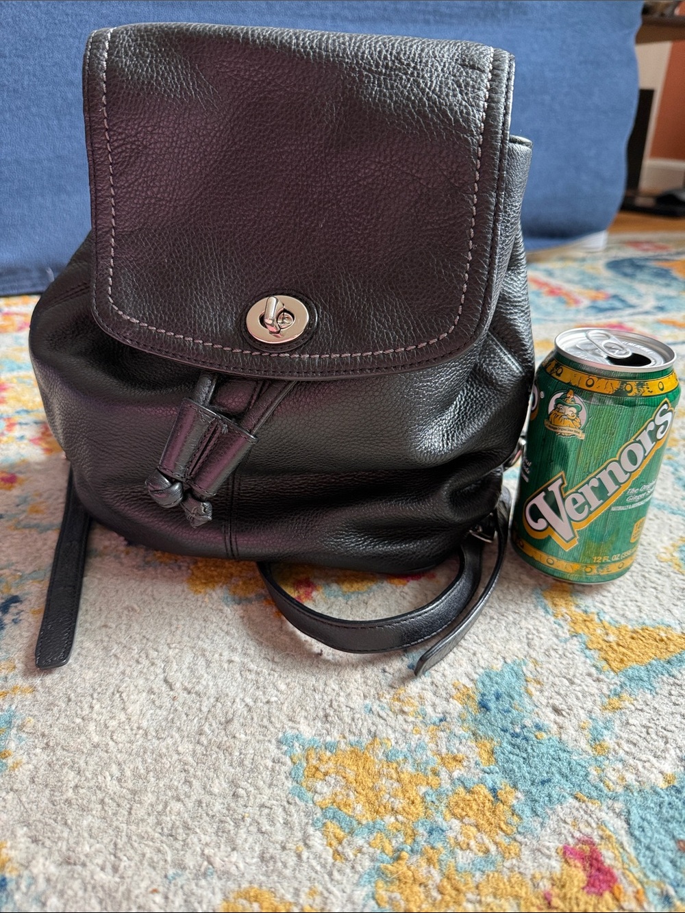 Coach Park Leather Backpack